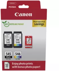 Cartuse cerneala CANON PG-545 /CL-546 PHOTO VALUE PACK 