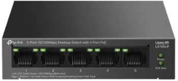 Switch-uri TP-LINK LS105LP 9 PORT 10/100 SWITCH POE 
