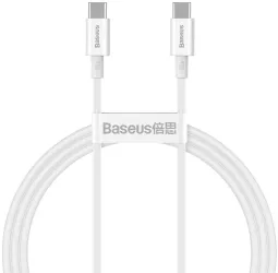 Cabluri periferice Cablu Baseus Superior CATYS-B02 1m alb 