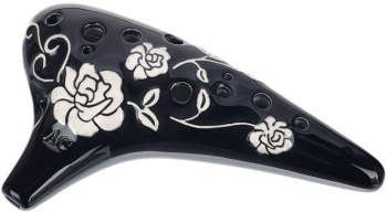Ocarina Profesionala Thomann 12H C3 Alto Roses black 