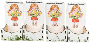 Set Cutii mici pentru o floare model 2 12/6.5/5 cm 