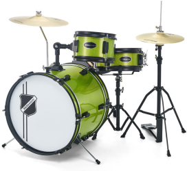 Set Tobe Acustice Millenium Youngster Drum Green 