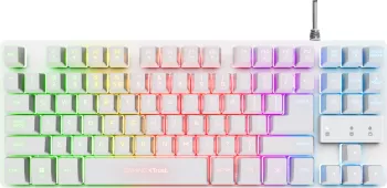 Tastaturi Tastatura Trust GXT833W Thado alb 