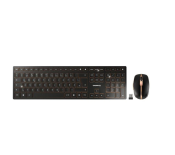 Set tastatura si mouse Cherry Bluetooth Negru 