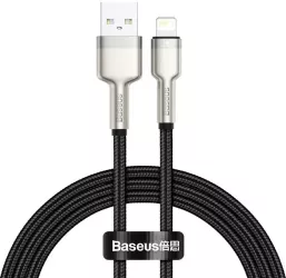 Cabluri periferice Cablu Baseus Cafule USB-Lighting negru 