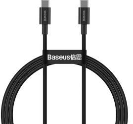 Cabluri periferice Cablu Baseus Superior CALYS-A01 1m negr 