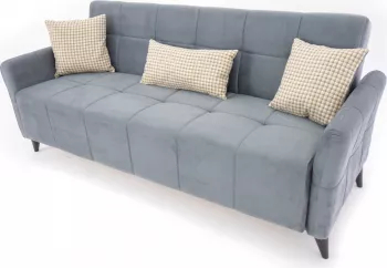 Canapea extensibila Sani Levy 227x85x90 cm Gri 