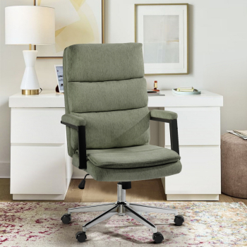 Scaun de birou US134 Aria verde 65.5x71.5x106-116 cm 