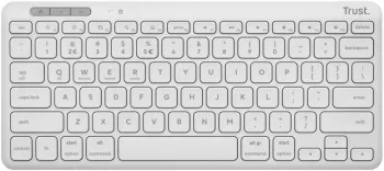 Tastaturi Tastatura Trust Lyra Wireless alb 