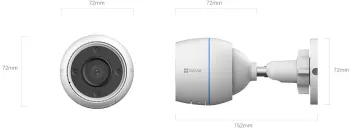 Camere supraveghere IP CAMERA WIFI 3MP 2.8MM IR 30M IP67 
