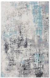 Covor modern si elegant Rose 540 turcoaz 100x200 cm 