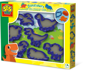 Forme de taiat plastilina Dino 7 piese 