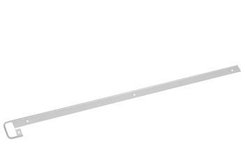 Prelungire blat 38 mm finisaj aluminiu L 600 mm 