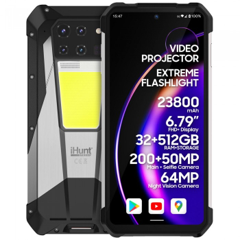 Telefon Mobil iHunt Tank 3 PRO Video Projector 23800 mAh 6.79 inch 32 GB RAM 512 GB 