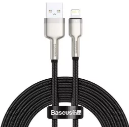 Cabluri periferice Cablu Baseus Cafule Metal 2m negru 