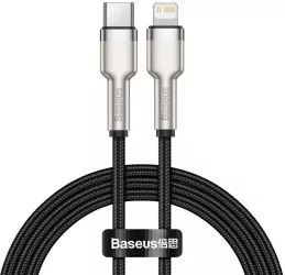 Cabluri periferice Cablu Baseus Type-C la Lightning 1m bk 
