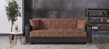 Canapea extensibila Sani Adel 230 x 80 x 104 cm Maro 