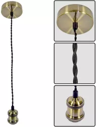 Lustre si Pendule R6002 AB-BK RETRO VIVALUX 