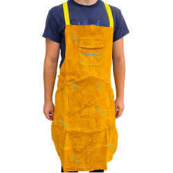 Sort sudura protectie sudor marime L piele bovina portocaliu 