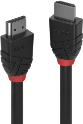 Cablu Lindy 0.5m HiSpd HDMI Bllack Line 