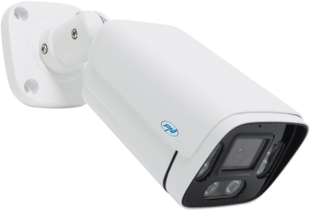 Camera supraveghere video PNI IP740 4MP 6 LED-uri IR IP66 alb 