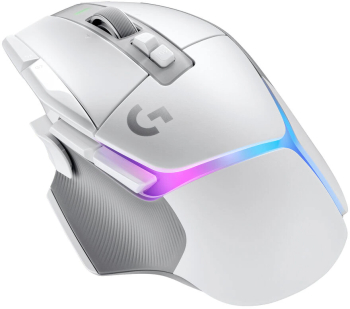Mouse pentru jocuri fără fir G502 X Plus, Logitech, Alb