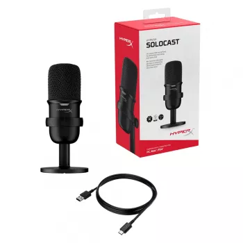 Microfoane HP MICROFON HyperX SoloCast Black 