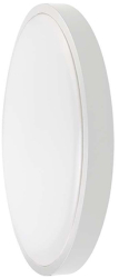 Plafoniera Led 30w Ip44 6500k Alb Rece - Alb 