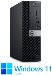 Calculatoare Dell OptiPlex XE3 SFF Hexa Core i7-8700 8GB DDR4 SSD Win 11 Home 