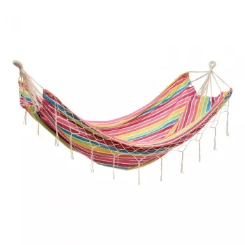 Hamace HR HAMAC PINK&YELLOW 200X160CM 