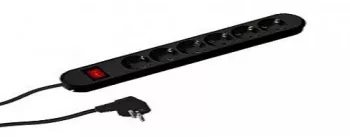 Prelungitoare PREL BACHMANN SMART 6xCEE7/3 PC NEGRU 