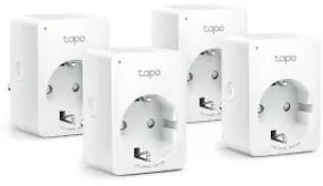Smart home TP-LINK MINI SMART WI-FI SOCKET 4-PACK 
