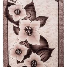 Covor Polo bej/maro Oval 160x250 cm 
