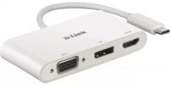 Docking stations DLINK 3-IN-1 USB-C HUB DUB-V310 