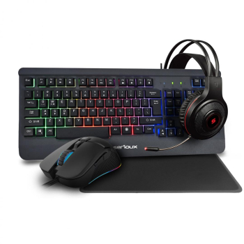 Kit mouse tastatura KIT GAMING SERIOUX KAYEL 4 IN 1 