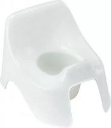 Olita anatomica cu spatar Thermobaby Lily white 