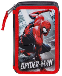 Penar Spiderman Rain Echipat 3 compartimente 43 piese 21 x 14 x 7 cm - Copie Multicolor 21 x 14 x 7 cm 