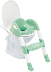 Reductor pentru toaleta cu scarita Kiddyloo Celadon Green 