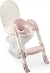 Reductor pentru toaleta cu scarita Kiddyloo POWDER PINK 