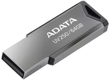 Memorii USB ADATA USB 64GB 2.0 UV250 SILVER 