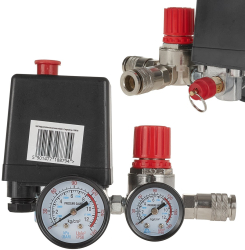 Regulator de presiune pentru compresoare de aer tip 2 Geko G80318 