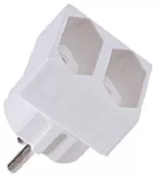 Accesoriu iluminat de interior STECKER DUBLU BACHMANN ALB B921.271 