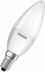 Becuri și Tuburi LED VALUECLB40 4 9W/827 230VFR E14 FS1 Osram