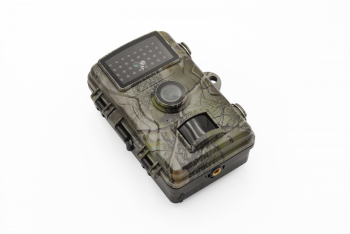 Camera de supraveghere Wildcam Technaxx TX-256 FullHD 1080p ecran color IPS 2 senzor PIR IR IP66 microSD microfon difuzor 8xAA/6V