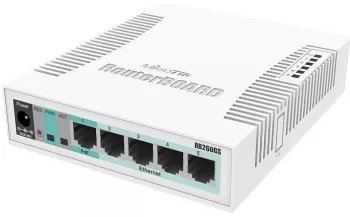 Switch-uri MIKROTIK SWITCH 5LAN GB 1SFP 