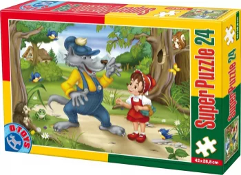 PUZZLE 24 PIESE - SCUFITA ROSIE - 77813 - 60372-02 