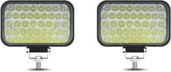 Set 2 Proiectoare LED auto OFF-ROAD 5 inch 129W 43 LED 12V-24V 6000K carcasa aluminiu 8000Lm