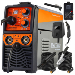 Aparat invertor sudura MIG MAG MMA 200A electrozi sarma cu- si fara gaz + accesorii KD1876 