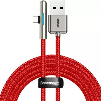Cablu de date USB la TYPE C 5A 2M BASEUS SUPERCHARGE 40W CAT7C-C09 BASEUS Rosu 
