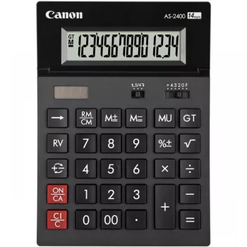 Calculatoare birou CANON AS2400 CALCULATOR 14 DIGITS